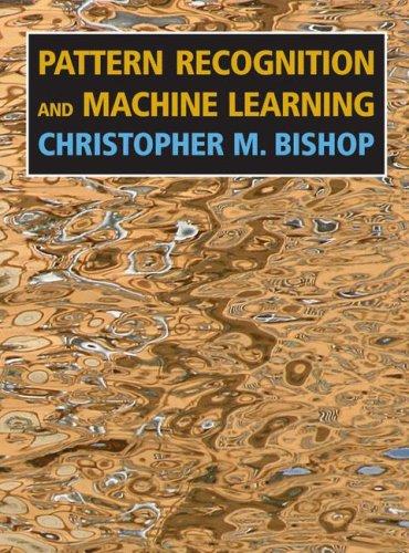 Couverture de Pattern Recognition and Machine Learning, de Christopher M. Bishop